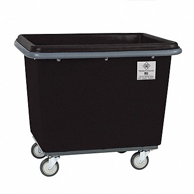 R B WIRE PRODUCTS INC. 4608BLKPTB Cube Truck 600 lb Ld Cap. Black Manual