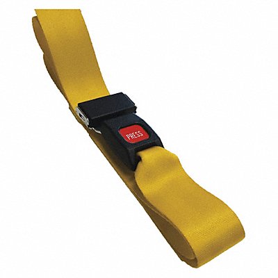 DICK MEDICAL SUPPLY 11071YL Strap Yellow 7 ft L