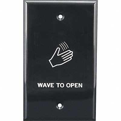 BEST CL2025TOUCHLESSPUSHPLATESGLDBLGANG Push Plate For Auto Operator 4-1/2 L