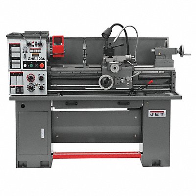 446W99 JET GHB1236 Lathe 2HP 1Phase