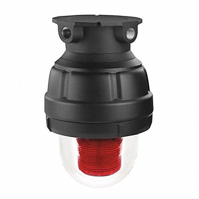 FEDERAL SIGNAL 24XST024RMOD Strobe Light Red Strobe Tube