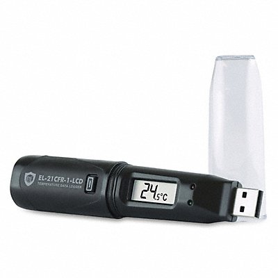 LASCAR EL21CFR1LCD Temperature Data Logger 4.72 D 0.86 H