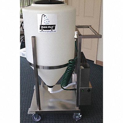 MOBILE WASH MW60 Portable Wash Station Silver 35 L 20 W