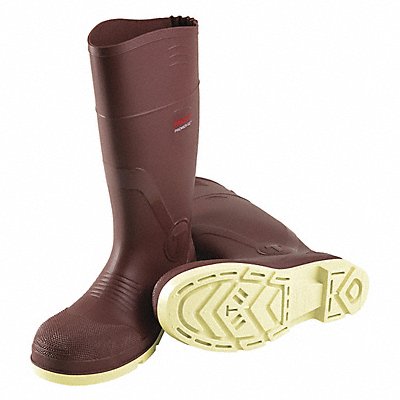 PROFILE 93155 Knee Boots Brick Red Size 5 Men 15 H PR