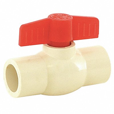 GRAINGER 48637 Manual 2-Way Ball Valve Slip CPVC