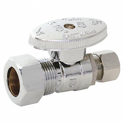 GRAINGER 10756lf Supply Stop Straight 5/8 Inlet Size
