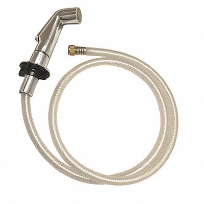 GRAINGER 30184 Side Spray Head with Hose Plastic 5