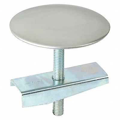 GRAINGER 30131 Faucet Hole Cover Steel Overall 1-3/4 L