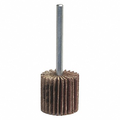 GRAINGER 8834137114 Flap Wheel 1 in Dia 1 in W P240 Grit