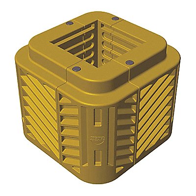 A-SAFE A01140024 Column Protector Fits Column Sz 12 Yllw