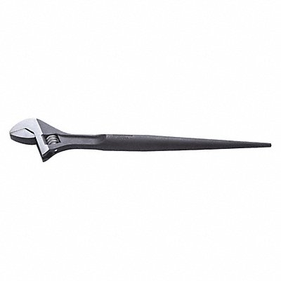 WESTWARD 447Z55 Spud Wrench Adjustable HdSz 1-5/8