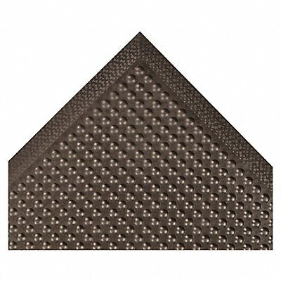 NOTRAX 447S3010BL Antifatigue Mat Black 2ft. 6 x 10ft.