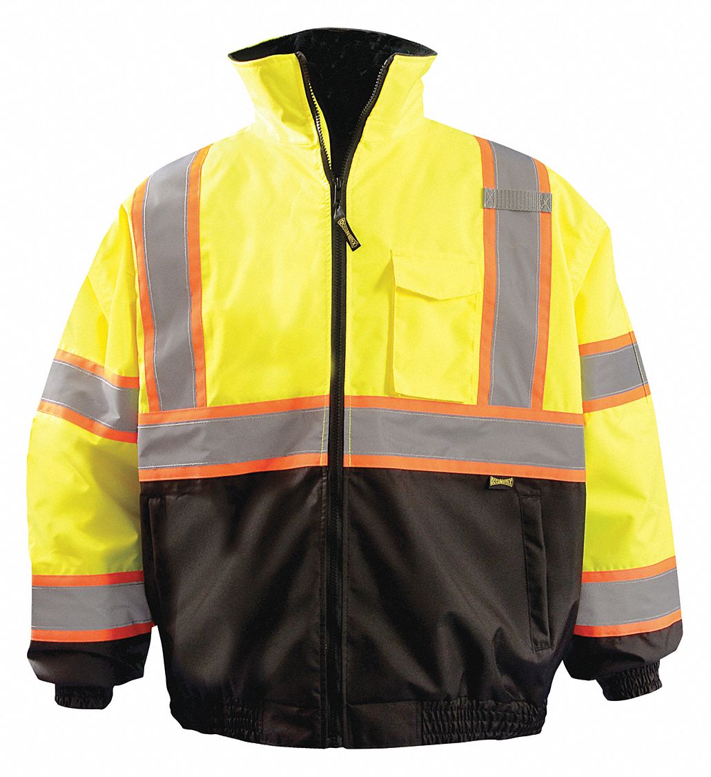 OCCUNOMIX LUX350JB2YS J6341 Two Tone Jacket Unisex S Yellow