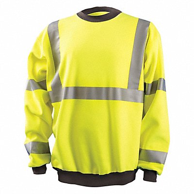 OCCUNOMIX LUXCSWTY5X Long Sleeve T-Shirt 5XL ANSI Class 3