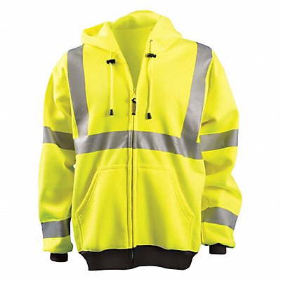 OCCUNOMIX LUXHZSWTYXL Hooded Sweatshirt XL ANSI Class 3