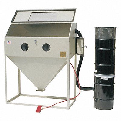 ALC 40411L Abrasive Blast Cabinet Siphon Feed Type