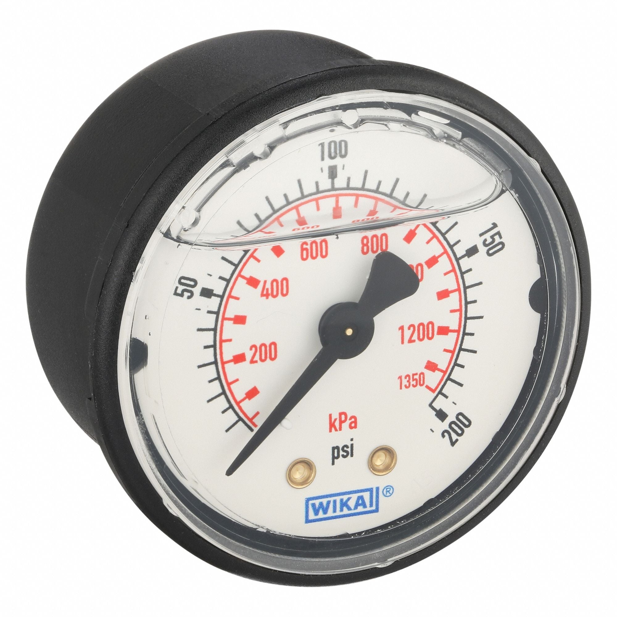 WIKA 1131320200B Pressure Gauge 2 Dial Size
