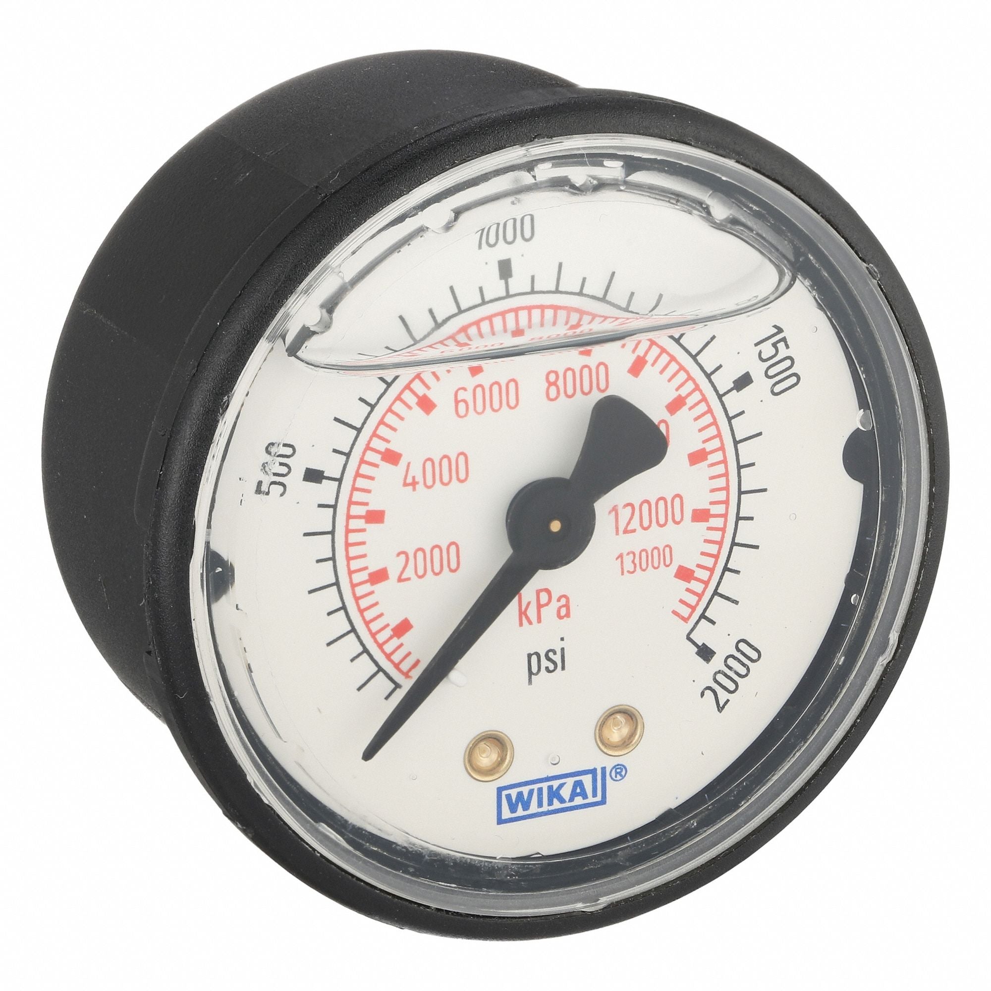 WIKA 11313202000B Pressure Gauge 2 Dial Size