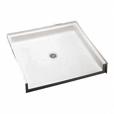 FIAT PRODUCTS ADAF3636100 Shower Floor Rec 39 in x 38 1/2 in White