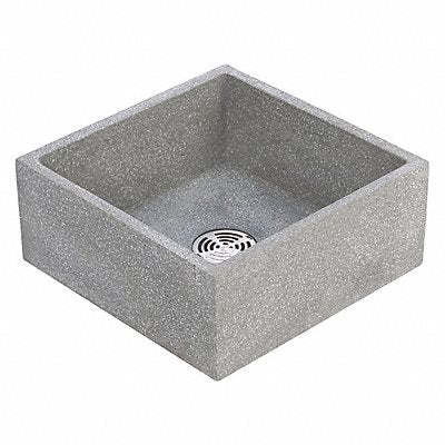FIAT PRODUCTS TTB2424501 Fiat Mop Svc Basin Square 20inx20inx8in