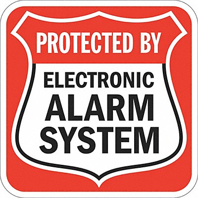 LYLE T11082DG12x12 Facility Sign 12 in x 12 in Aluminum