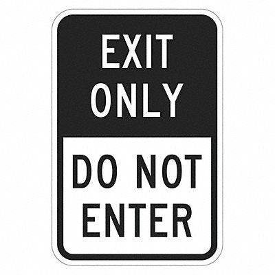 LYLE T11911HI12x18 Exit Sign For Parking Lots 18 x 12