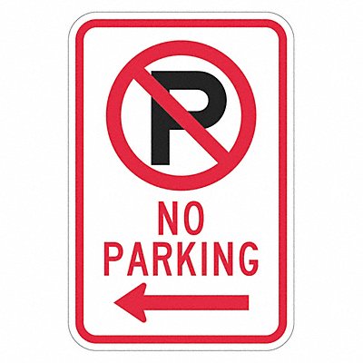 LYLE T12885DG12x18 No Parking Sign 18 x 12