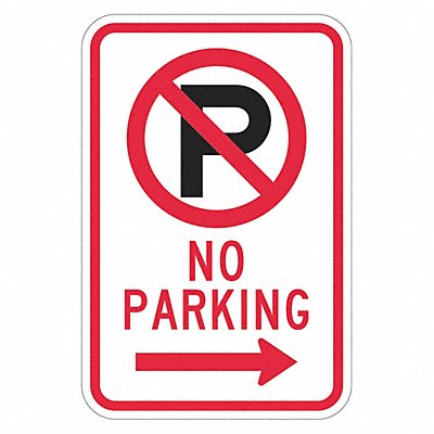 LYLE T12886EG12x18 No Parking Sign 18 x 12