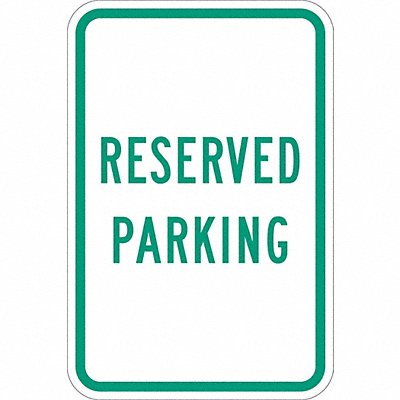 LYLE T11032DG12x18 Reserved Parking Sign 18 x 12