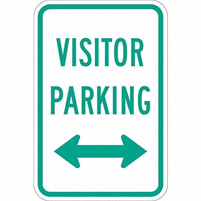 LYLE T11040DG12x18 Visitor Parking Sign 18 x 12