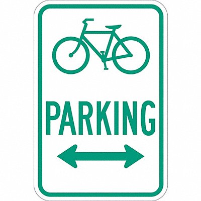 LYLE T11114DG12x18 Bicycle Parking Sign 18 x 12