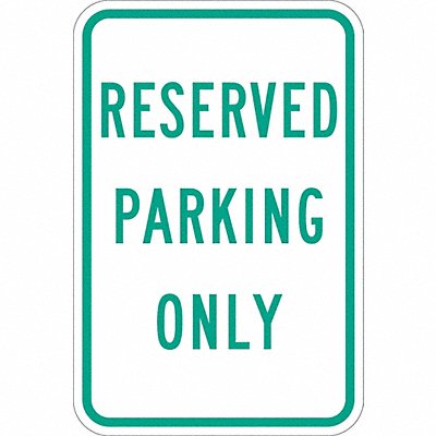 LYLE T11203DG12x18 Reserved Parking Sign 18 x 12