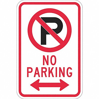 LYLE T11058DG12x18 Fire Lane Parking Sign 18 x 12