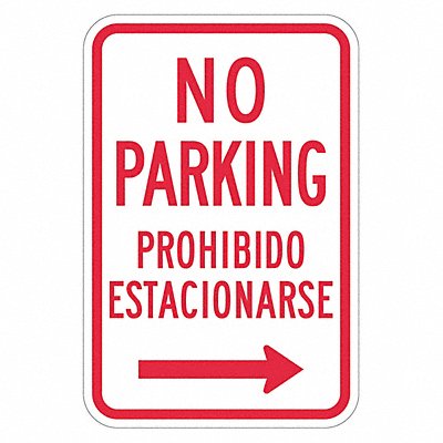 LYLE T13035HI12x18 No Parking Sign 18 x 12