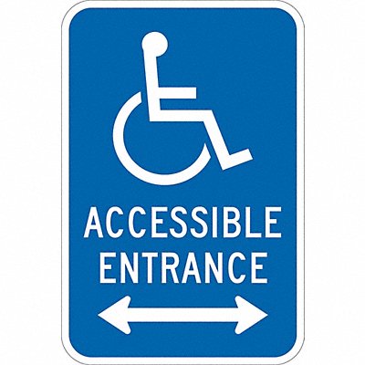 LYLE T11133EG12x18 ADA Handicapped Parking Sign 18 x 12