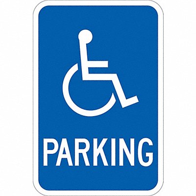 LYLE T11136DG12x18 ADA Handicapped Parking Sign 18 x 12