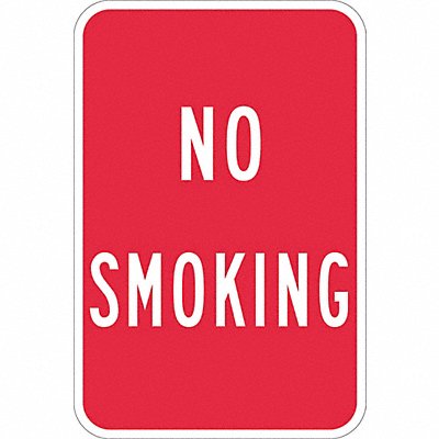 LYLE T11212HI12x18 No Smoking Sign 18 in Aluminum
