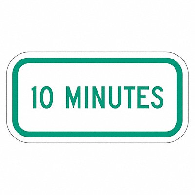 LYLE T12274EG12x6 Time Limit Parking Sign 6 x 12