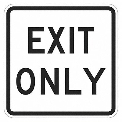 LYLE T11023EG18x18 Exit Sign For Parking Lots 18 x 18