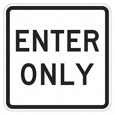LYLE T11891EG18x18 Enter Sign For Parking Lots 18 x 18