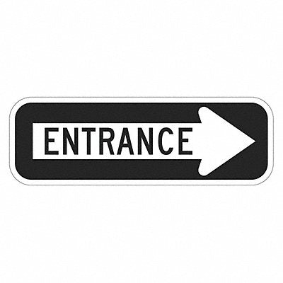 LYLE T11858HI18x6 Enter Sign For Parking Lots 6 x 18