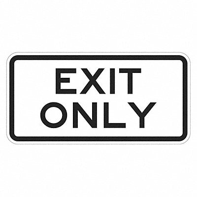 LYLE T11907HI24x12 Exit Sign For Parking Lots 12 x 24