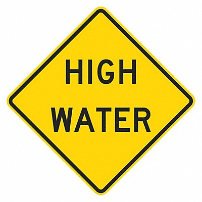 LYLE T15443HI24x24 High Water Traffic Sign 24 x 24