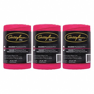 STRINGLINER 35462 Mason s Line FluorPink Nylon 500 PK3