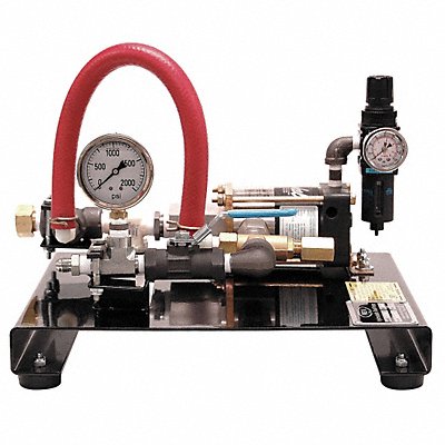 WHEELER-REX 32300 Pneumatic Test Pmp 0.5 gpm 75 cfm 3/4 in