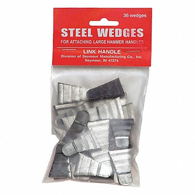 SEYMOUR MIDWEST LINK 64145 Wedge Steel 3 1/2 x 1-1/16 PK36