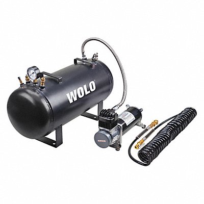 WOLO 860 Air Horn Compressor Kit 22A 6-1/2 dia.
