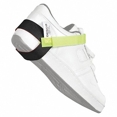 DESCO 7599 Heel Grounder 1 Meg Lime Green Strap