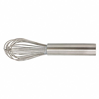 CRESTWARE PW8 Whip 8 in L Silver Handle