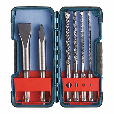 BOSCH HCST006 Shank Chisel/Carbide Masonry Trade Set